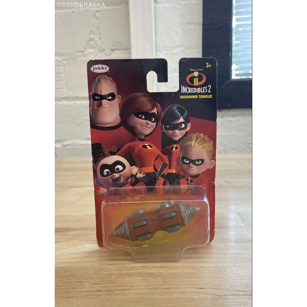 Jakks Pacific Incredibles 2 Underminer Tunneler Die-Cast Vehicle 2018 New Sealed